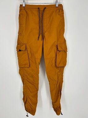 Lckr Mayday Utility Cargo Pants Mens Size Small in “Medium Brown” Tan in EUC!